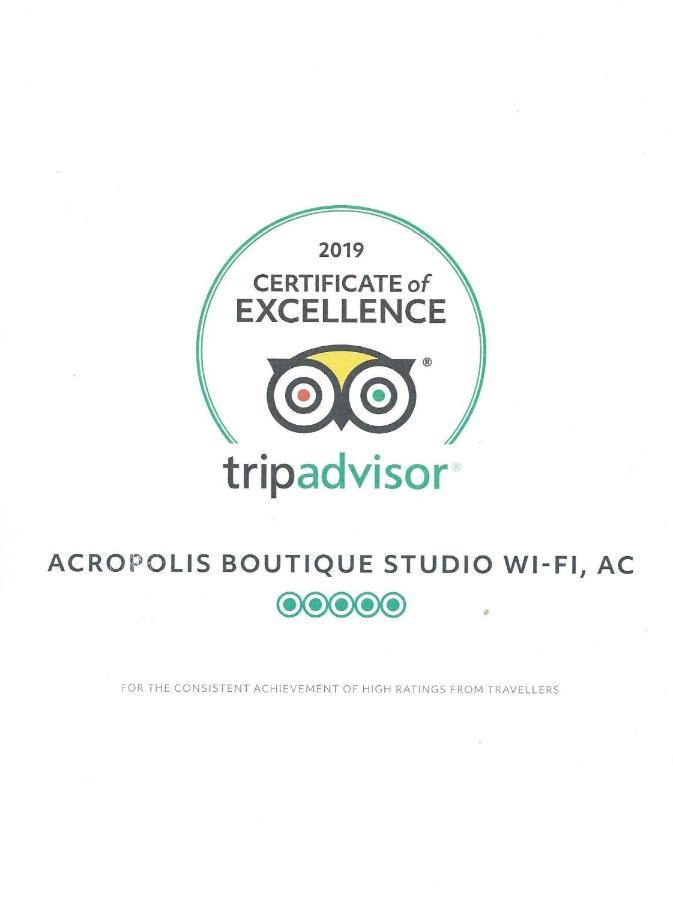 Acropolis Boutique Studio, Koukaki Apartman Athén Kültér fotó