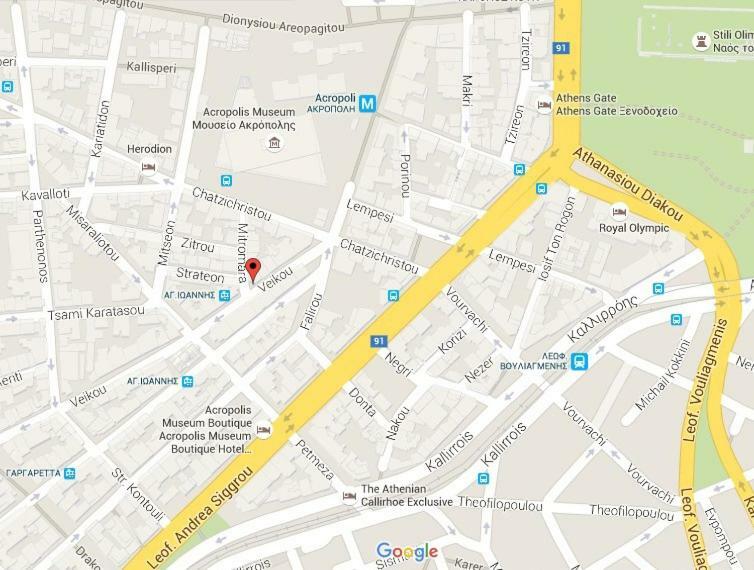 Acropolis Boutique Studio, Koukaki Apartman Athén Kültér fotó